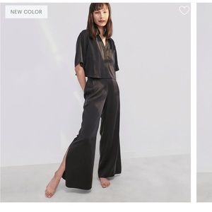 Lunya Washable Silk High Rise Pant Set